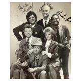 Autographed cast photo of the show Night Court