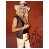 Autographed portrait, Vince Neil -Small slice