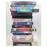 Various VHS tapes / DVDS