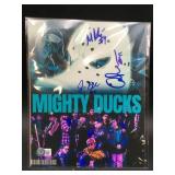 Signed Mighty Ducks photo w/ COA