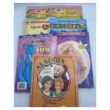 Vintage coloring books