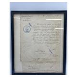 Framed 1857 Conservatoire Impï¿½rial de Musique