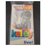 Signed DeForest Kelley Live! VHS tape