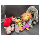 Collection of TY teenies, beanies, and buddies