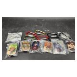 'The Walking Dead' dog tags & carabiners by