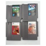 (4) Nintendo NES games