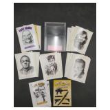 'Face Cards' horror-themed trading card set