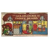 Vintage Goldilocks & The 3 Bears board game