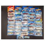 Various Hot Wheels car collection