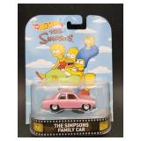 Hot Wheels The Simpsons pink sedan
