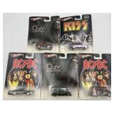 Collection Of Band Hot Wheels Cars