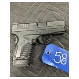 Springfield XD9 9MM 3.3 NIB red dot fiber optic