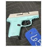 SCCY 9MM CPX-2 Robin Egg Blue extra Mag+lock NIB