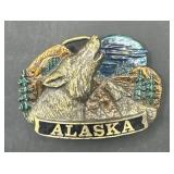 1985 belt buckle by The Great American Buckle Co.