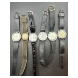 Various wrist watches
