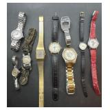 Various wrist watches