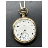 Elgin open-face pocket watch