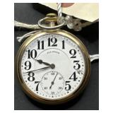 Illinois A. Lincoln pocket watch (slight damage