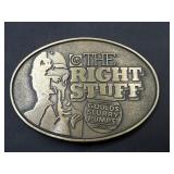 Goulds Slurry Pumps ï¿½The Right Stuffï¿½ belt buckle