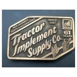 Limited Edt. Tisco - 1998 belt buckle