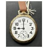 Hamilton 992B Railroad Pocket Watch + vintage