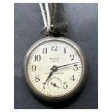 Westclox Scotty pocket watch + Euclid medallion