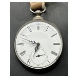 M.J. Tobias Liverpool Railway Timekeeper + key