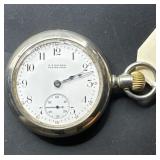 H.R. Holman pocket watch - elk engraving