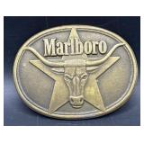 Marlboro - solid brass belt buckle
