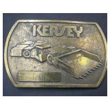 KERSEY brass belt buckle - ï¿½Johnï¿½