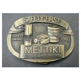 Mettiki Coal Corporation belt buckle