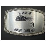 Shannopin Mining Company belt buckle