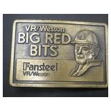 VR/Wesson 'Big Red Bits' Fansteel belt buckle