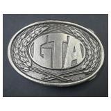 GTA - Grain Terminal Association belt buckle