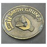 Smith-Gruner Mining Equipment Company belt buckle