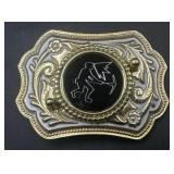 Coal miners vintage style belt buckle