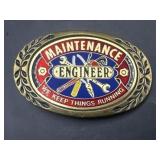 Maintenance Engineer belt buckle