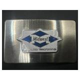 Midwest Specialized Transportation belt buckle