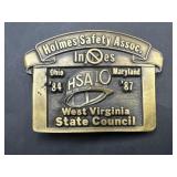 Holmes Safety Association WV State Council belt