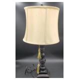 Traditional style table lamp Satin Black bronze