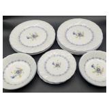 Nikko Blue Peony pattern dinnerware (16)