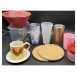 Various kitchen supplies