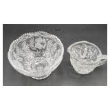 American Brilliant Period (ABP) cut glass creamer
