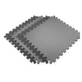 Nörsk blue/gray reversible interlocking flooring