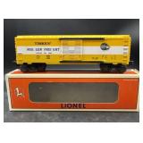 Lionel 6464-500 Timken boxcar, identifiable by