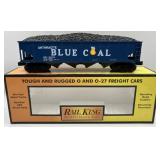 MTH RailKing O Gauge Anthracite Blue Coal 4-Bay