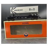 Lionel B&O Tofcee Service trailer model train car