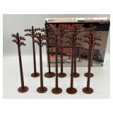 Lionel 6-2181 ten plastic telephone poles O/O27