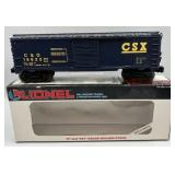 Lionel 6-16622 O Gauge CSX Boxcar with Red
