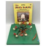HO scale 'Spider' carnival ride & snack shack